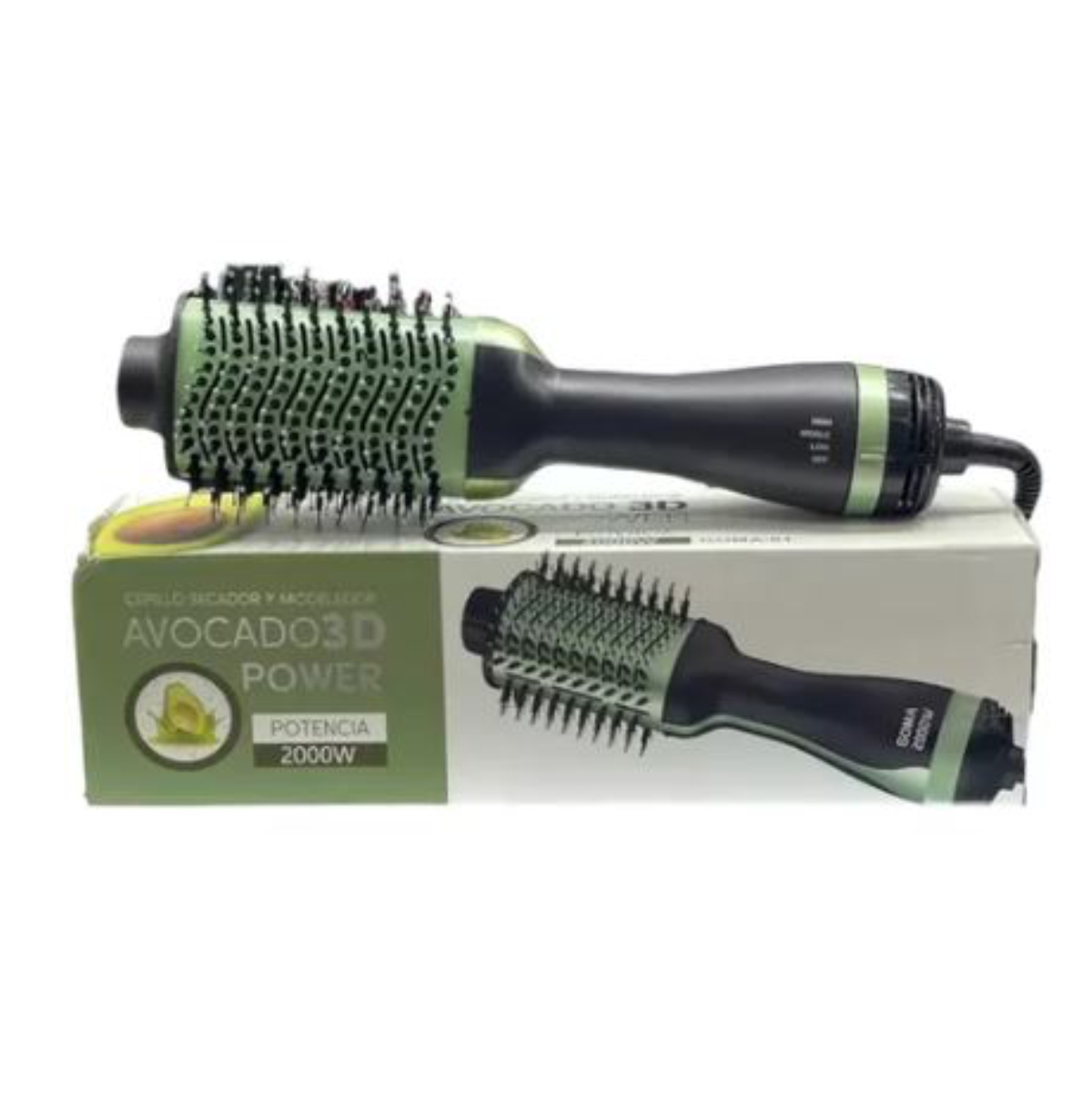 Miniatura 6 de Cepillo Secador Avocado 3D Aguacate